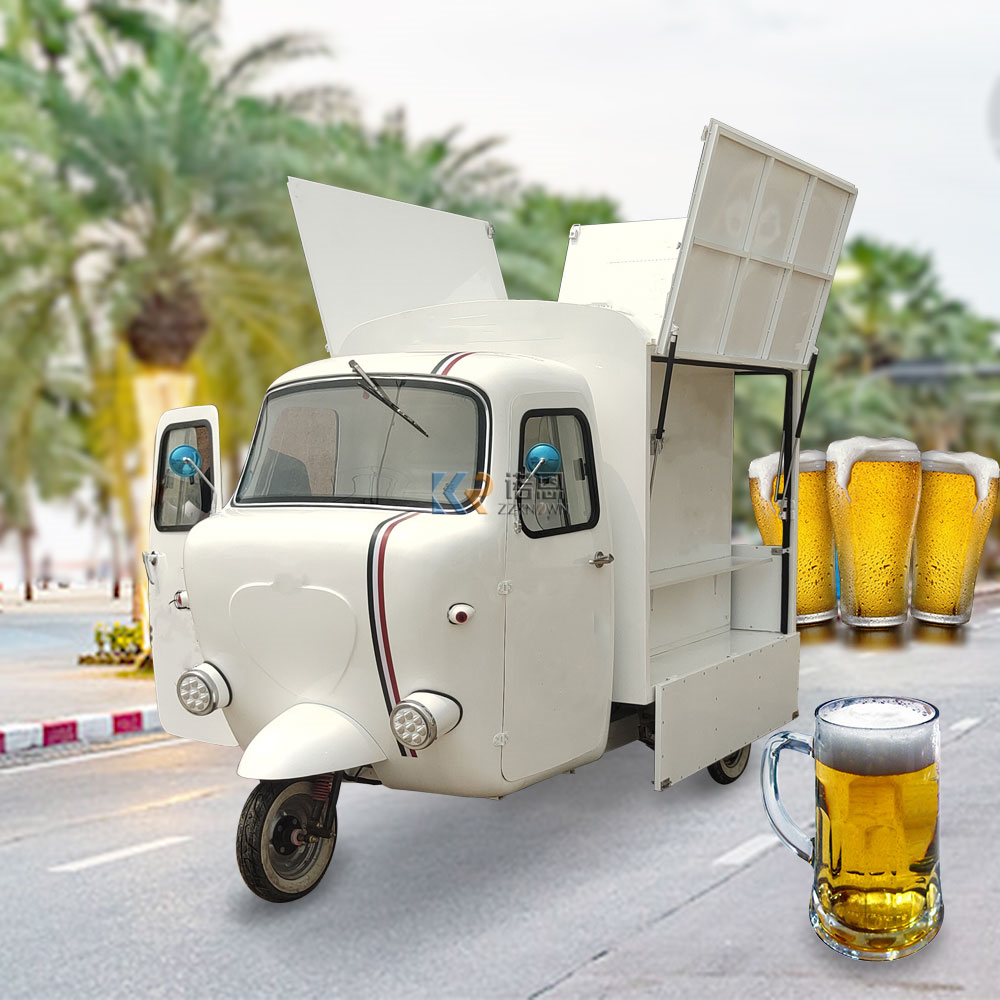 Hot Dog Vending Cart - 3-колесный мобильный грузовик Lambro Street для