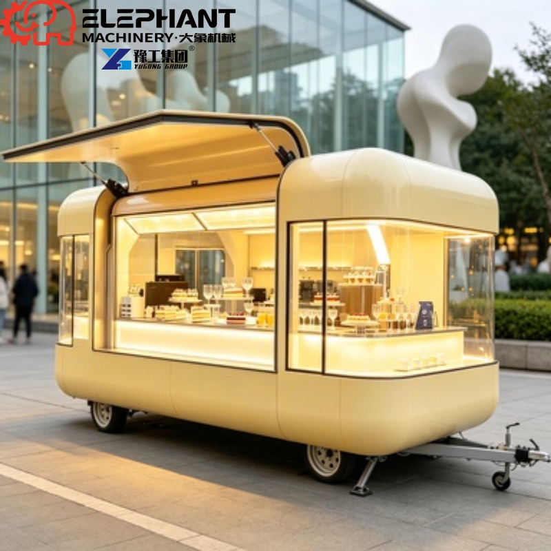 Hot Dog Vending Cart - Коммерческий мобильный фуд-трейлер, многофункциональная тележка для