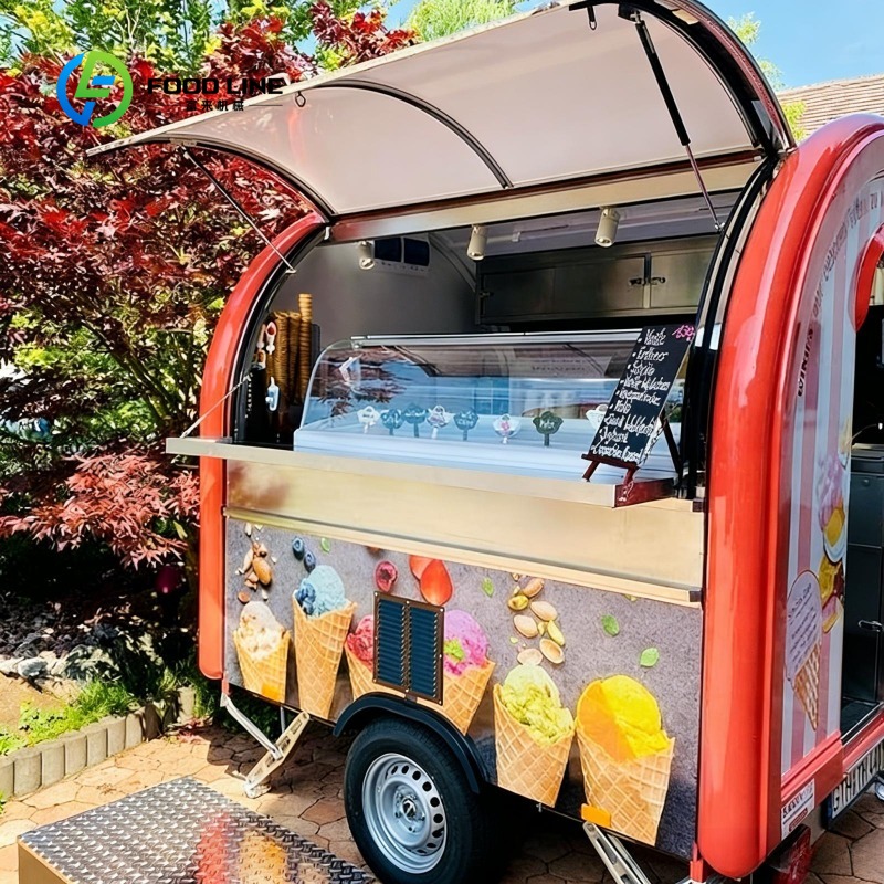Hot Dog Vending Cart - Тележка для общественного питания из нержавеющей