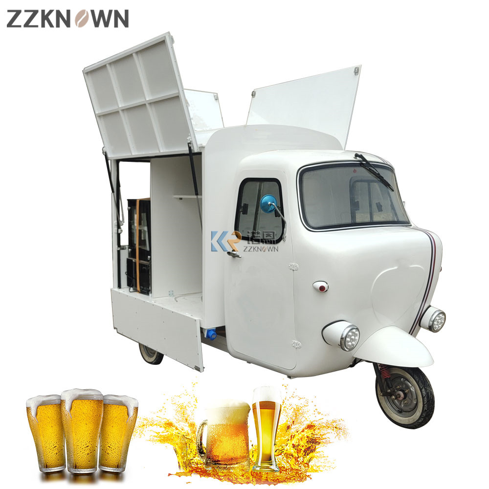 3-колесный мобильный грузовик  – обзор и цена Hot Dog Vending Cart