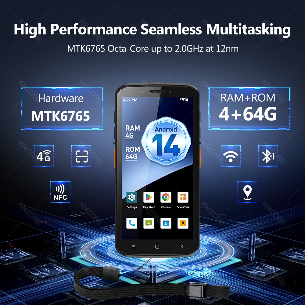 Терминал PDA на базе MTK6765 с – обзор и цена Nfc Card Reader Vending