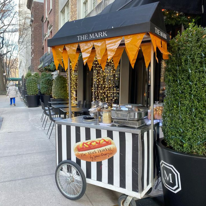 Горячая продажа, металлическая – обзор и цена Hot Dog Vending Cart